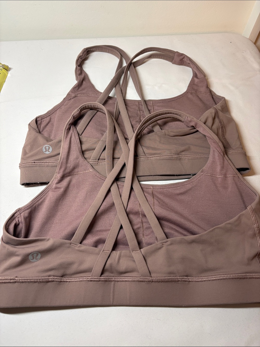 Lululemon TWO Energy Bras Size 8